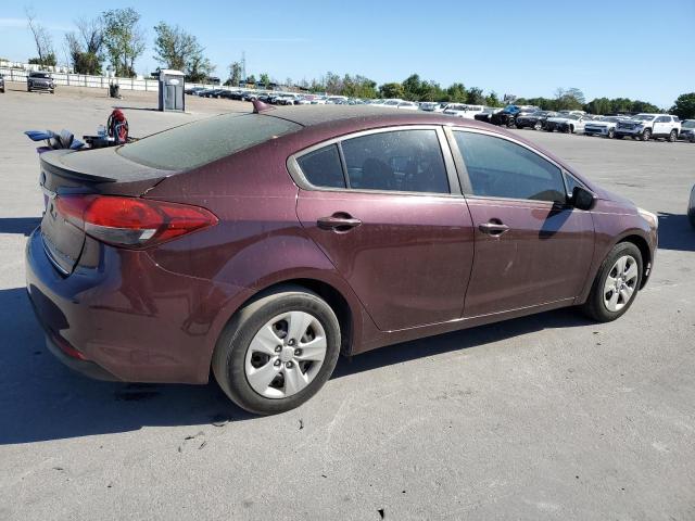 3KPFK4A73HE084728 - 2017 KIA FORTE LX PURPLE photo 3