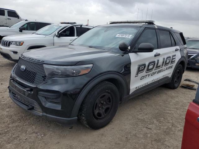 1FM5K8AC2LGB85702 - 2020 FORD EXPLORER POLICE INTERCEPTOR ორფეროვანი ფოტო 1