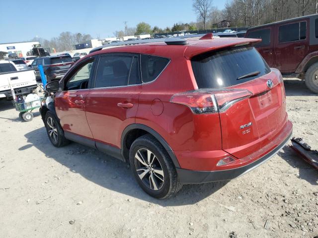 2T3WFREV0GW275472 - 2016 TOYOTA RAV4 XLE RED photo 2