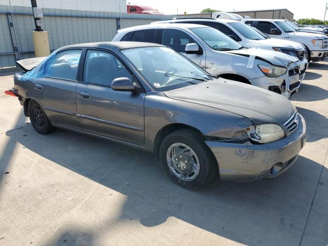 KNAFB121335281571 - 2003 KIA SPECTRA BASE GRAY photo 4