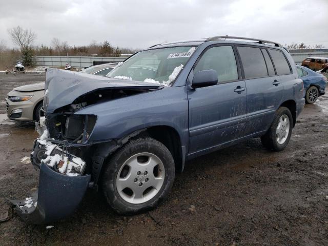 JTEEP21A470215083 - 2007 TOYOTA HIGHLANDER SPORT BLUE photo 1