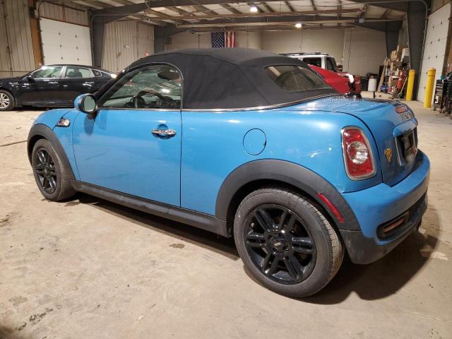 WMWSY3C5XDT566193 - 2013 MINI COOPER ROA S BLUE photo 2