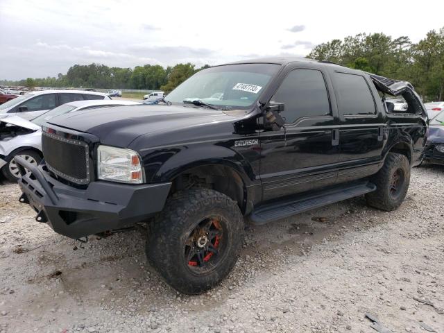 1FMNU41S15EB25466 - 2005 FORD EXCURSION XLT BLACK photo 1