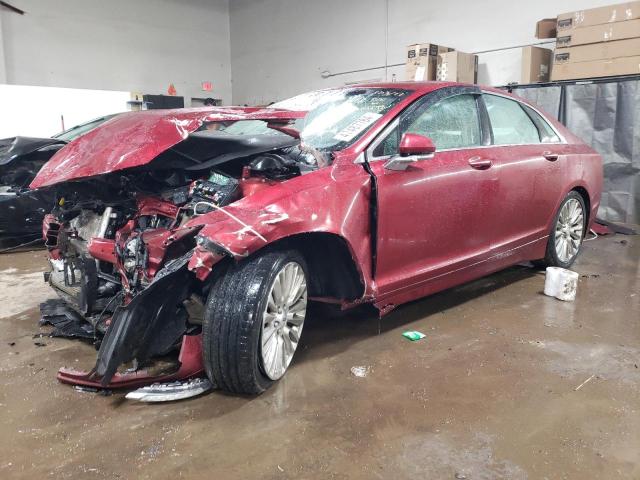 3LN6L2J96DR808249 - 2013 LINCOLN MKZ BURGUNDY photo 1