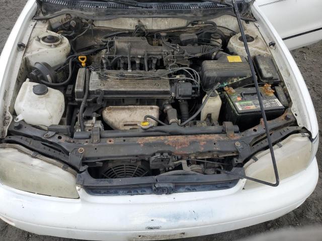 1Y1SK5266TZ039172 - 1996 GEO PRIZM BASE WHITE photo 11
