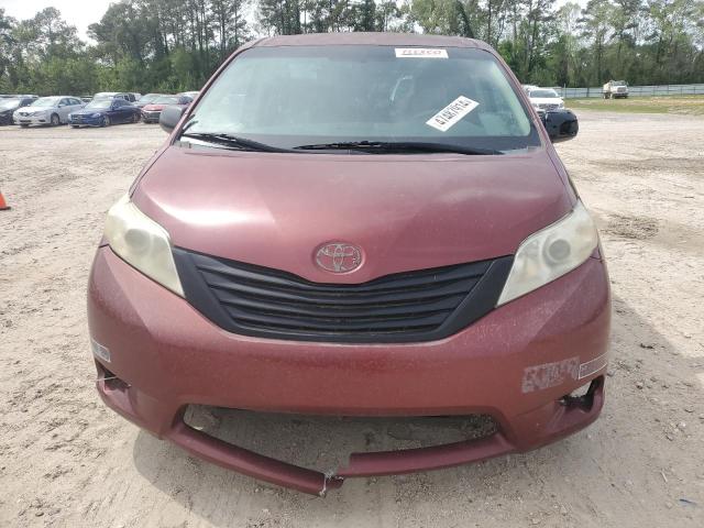 5TDZK3DC8ES515050 - 2014 TOYOTA SIENNA RED photo 5