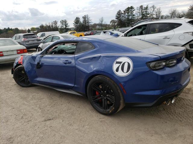 1G1FJ1R63N0132464 - 2022 CHEVROLET CAMARO ZL1 BLUE photo 2