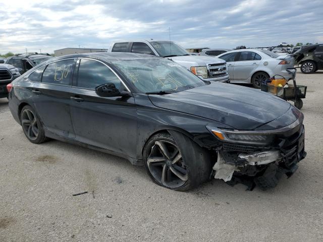 1HGCV1F37MA030197 - 2021 HONDA ACCORD SPORT BLACK photo 4