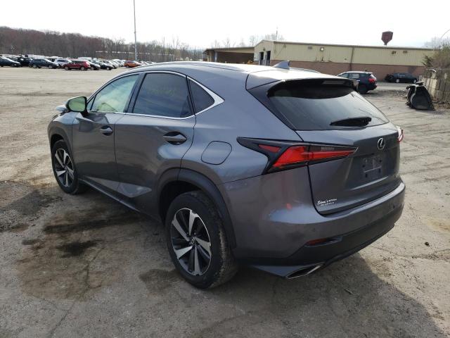 JTJBARBZXJ2151761 - 2018 LEXUS NX 300 BASE ნაცრისფერი ფოტო 2