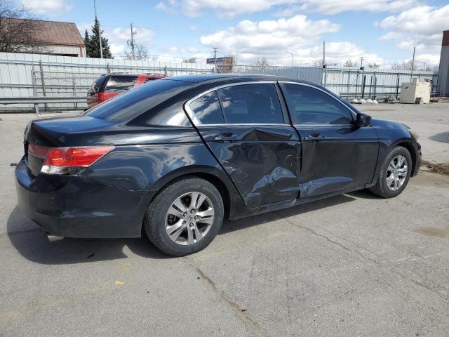 1HGCP2F60CA177051 - 2012 HONDA ACCORD SE BLACK photo 3