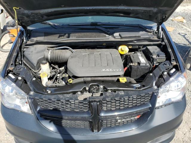 2C4RDGEG1GR123655 - 2016 DODGE GRAND CARA R/T GRAY photo 12