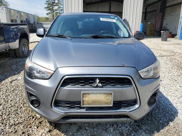 4A4AP3AUXDE002911 - 2013 MITSUBISHI OUTLANDER ES GRAY photo 5