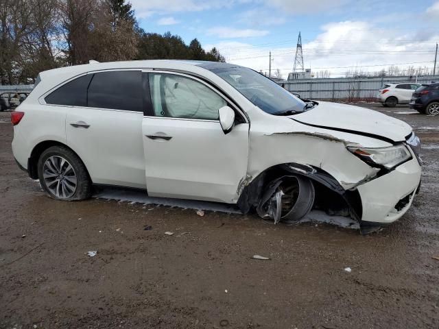 5FRYD4H41FB503194 - 2015 ACURA MDX TECHNOLOGY WHITE photo 4