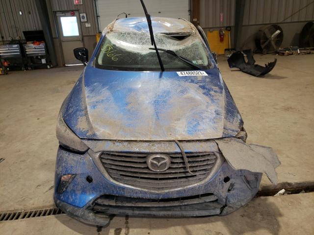 JM1DKBB70G0125866 - 2016 MAZDA CX-3 SPORT BLUE photo 5