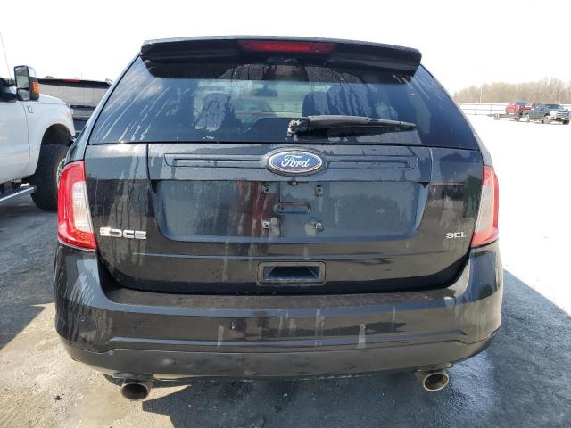 2FMDK3JC4BBA00568 - 2011 FORD EDGE SEL CHARCOAL photo 6