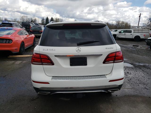 4JGDA5HB4GA646188 - 2016 MERCEDES-BENZ GLE 350 4MATIC WHITE photo 6