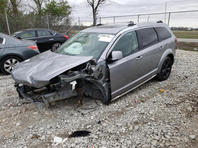 3C4PDDGGXJT417062 - 2018 DODGE JOURNEY CROSSROAD SILVER photo 1