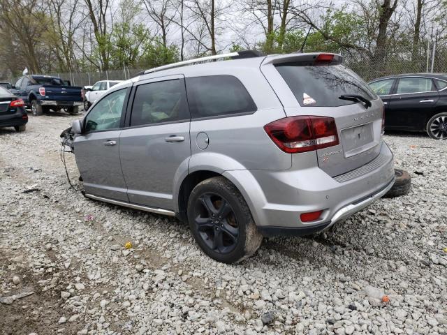 3C4PDDGGXJT417062 - 2018 DODGE JOURNEY CROSSROAD SILVER photo 2