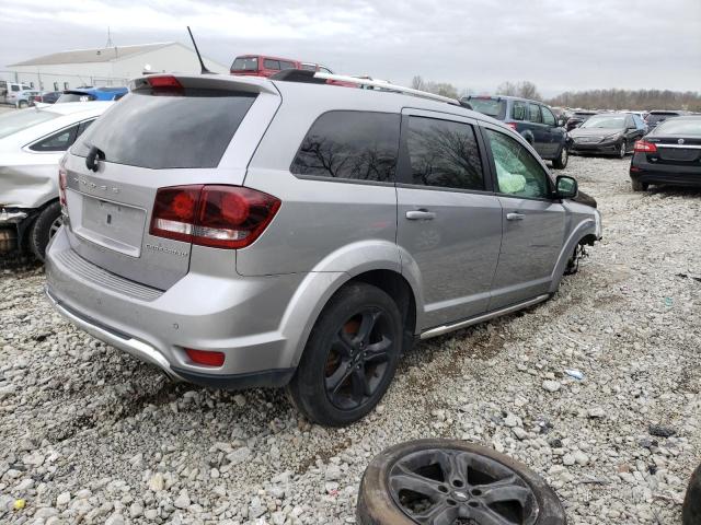 3C4PDDGGXJT417062 - 2018 DODGE JOURNEY CROSSROAD SILVER photo 3