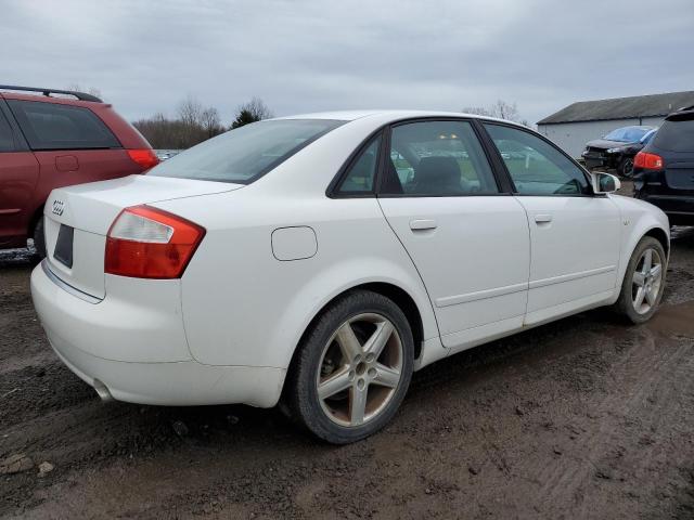 WAULC68E93A284103 - 2003 AUDI A4 1.8T QUATTRO WHITE photo 3