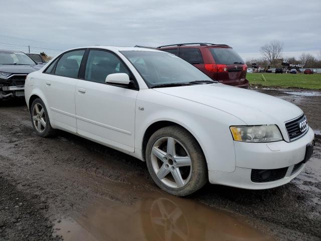 WAULC68E93A284103 - 2003 AUDI A4 1.8T QUATTRO WHITE photo 4