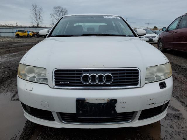 WAULC68E93A284103 - 2003 AUDI A4 1.8T QUATTRO WHITE photo 5