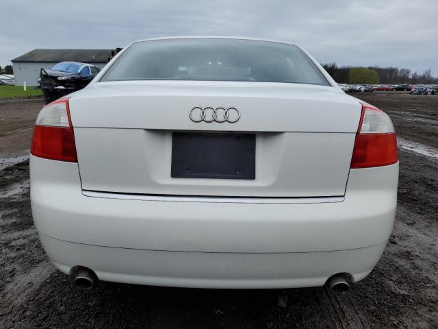 WAULC68E93A284103 - 2003 AUDI A4 1.8T QUATTRO WHITE photo 6