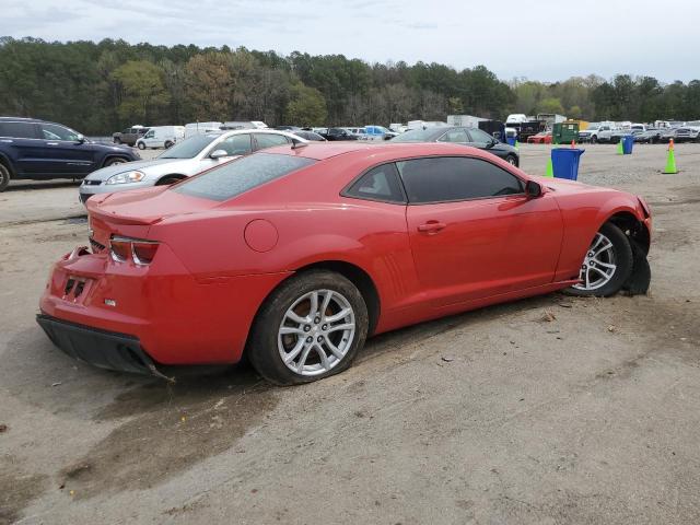 2G1FB1E34D9104606 - 2013 CHEVROLET CAMARO LT RED photo 3