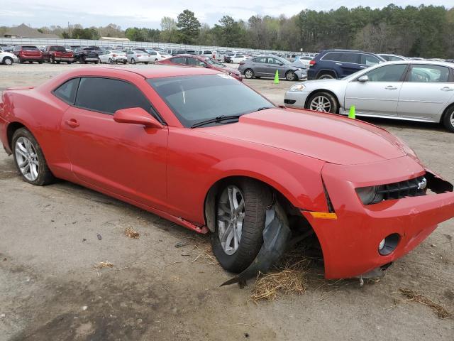 2G1FB1E34D9104606 - 2013 CHEVROLET CAMARO LT RED photo 4