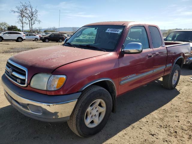 5TBBT4411YS057397 - 2000 TOYOTA TUNDRA ACCESS CAB RED photo 1