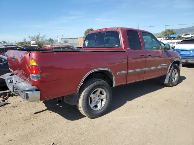 5TBBT4411YS057397 - 2000 TOYOTA TUNDRA ACCESS CAB RED photo 3