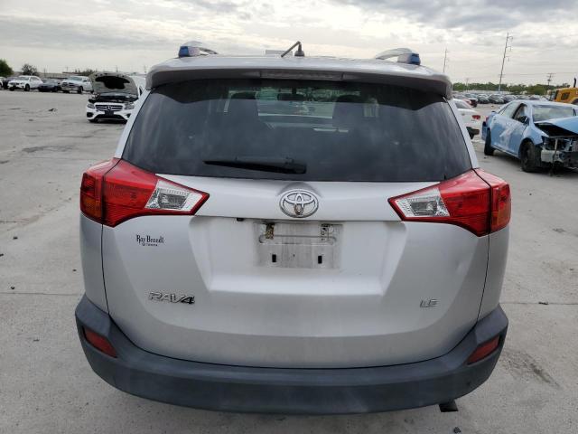 JTMZFREV7E5018097 - 2014 TOYOTA RAV4 LE SILVER photo 6