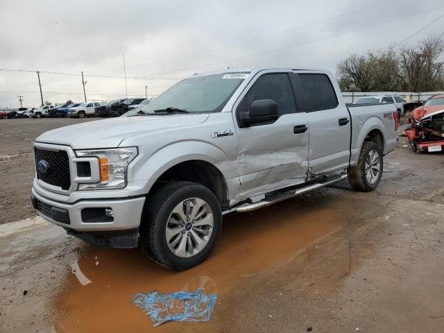 1FTEW1E59JKD67385 - 2018 FORD F150 SUPERCREW SILVER photo 1