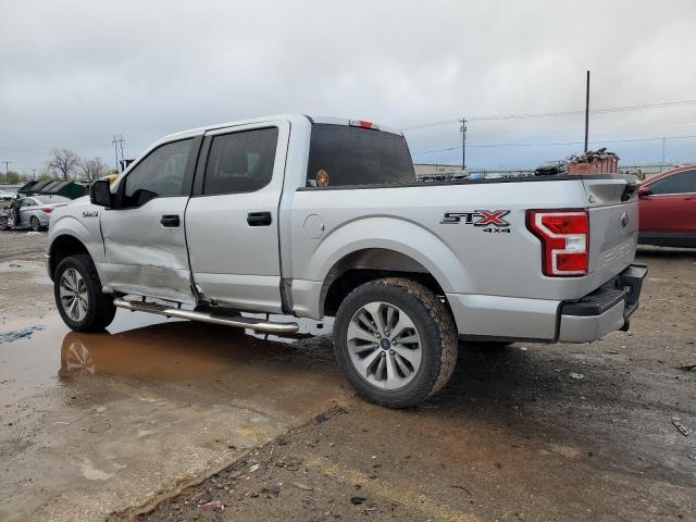 1FTEW1E59JKD67385 - 2018 FORD F150 SUPERCREW SILVER photo 2