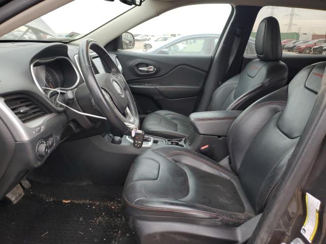 1C4PJMBSXGW155874 - 2016 JEEP CHEROKEE TRAILHAWK ნაცრისფერი ფოტო 7