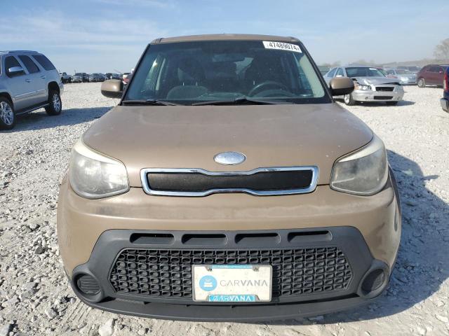 KNDJN2A28E7076436 - 2014 KIA SOUL TAN photo 5