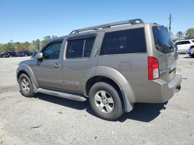 5N1AR18U57C604137 - 2007 NISSAN PATHFINDER LE ყავისფერი ფოტო 2