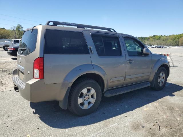 5N1AR18U57C604137 - 2007 NISSAN PATHFINDER LE BROWN photo 3