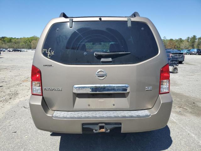 5N1AR18U57C604137 - 2007 NISSAN PATHFINDER LE ყავისფერი ფოტო 6