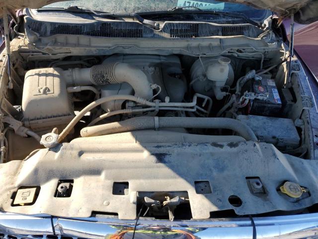 1C6RR7LTXHS583776 - 2017 RAM 1500 SLT BURGUNDY photo 11