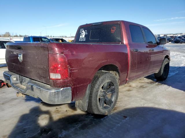 1C6RR7LTXHS583776 - 2017 RAM 1500 SLT BURGUNDY photo 3
