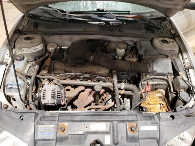 1G1JC124617408196 - 2001 CHEVROLET CAVALIER SILVER photo 11