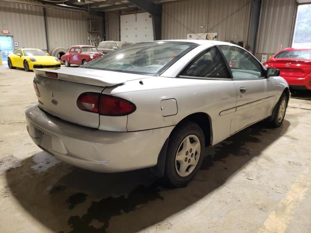 1G1JC124617408196 - 2001 CHEVROLET CAVALIER SILVER photo 3