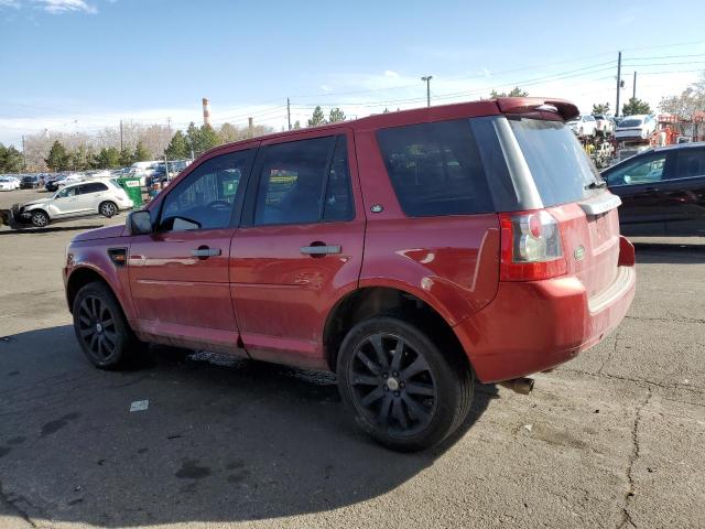 SALFT24N58H061921 - 2008 LAND ROVER LR2 HSE TECHNOLOGY RED photo 2