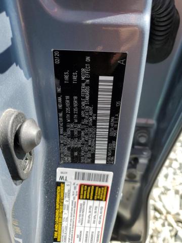 5TDGZRBH4LS016201 - 2020 TOYOTA HIGHLANDER XLE BLUE photo 13