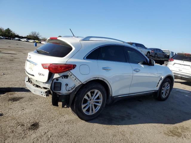 JN8CS1MW5FM483714 - 2015 INFINITI QX70 WHITE photo 3