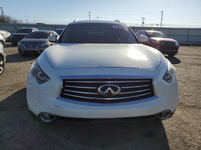 JN8CS1MW5FM483714 - 2015 INFINITI QX70 WHITE photo 5