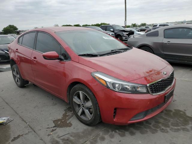 3KPFL4A74JE219864 - 2018 KIA FORTE LX RED photo 4