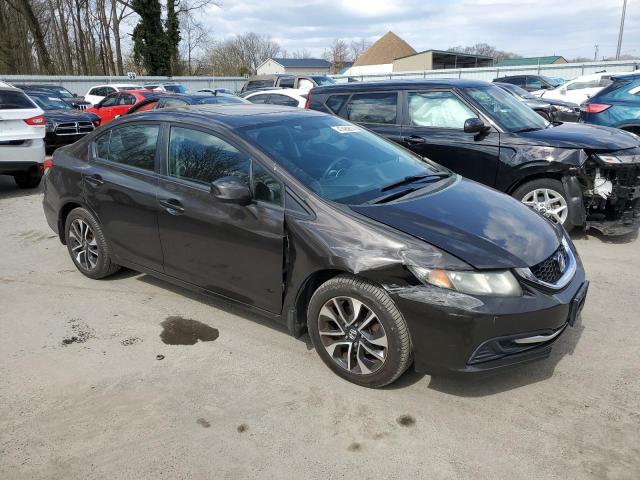 2HGFB2F89DH514025 - 2013 HONDA CIVIC EX BROWN photo 4