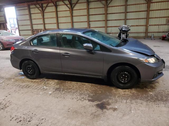 2HGFB2F45FH052479 - 2015 HONDA CIVIC LX GRAY photo 4